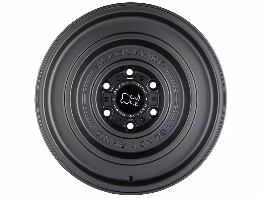 SOLID 17X9.5 5X5.0 18MM MATTE GUN BLACK