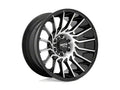 MO807 20X10 8X6.5 18MM GLOSS BLACK MACHINED