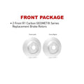 R1 Concepts Brake Rotor- Carbon Coated Fits Porsche 911