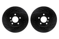 R1 Concepts Brake Rotor- D/S - Black