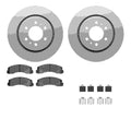 DFC 10-21 Ford F-150 Front Geospec Rotors with 5000 Advanced Brake Pads w/Hardware