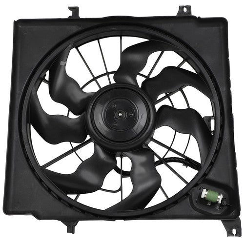FD EDG 2.0L TURBO 1114 RAD FAN ASY W/CONTROLLER