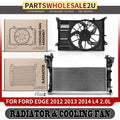 FD EDG 2.0L TURBO 1114 RAD FAN ASY W/CONTROLLER