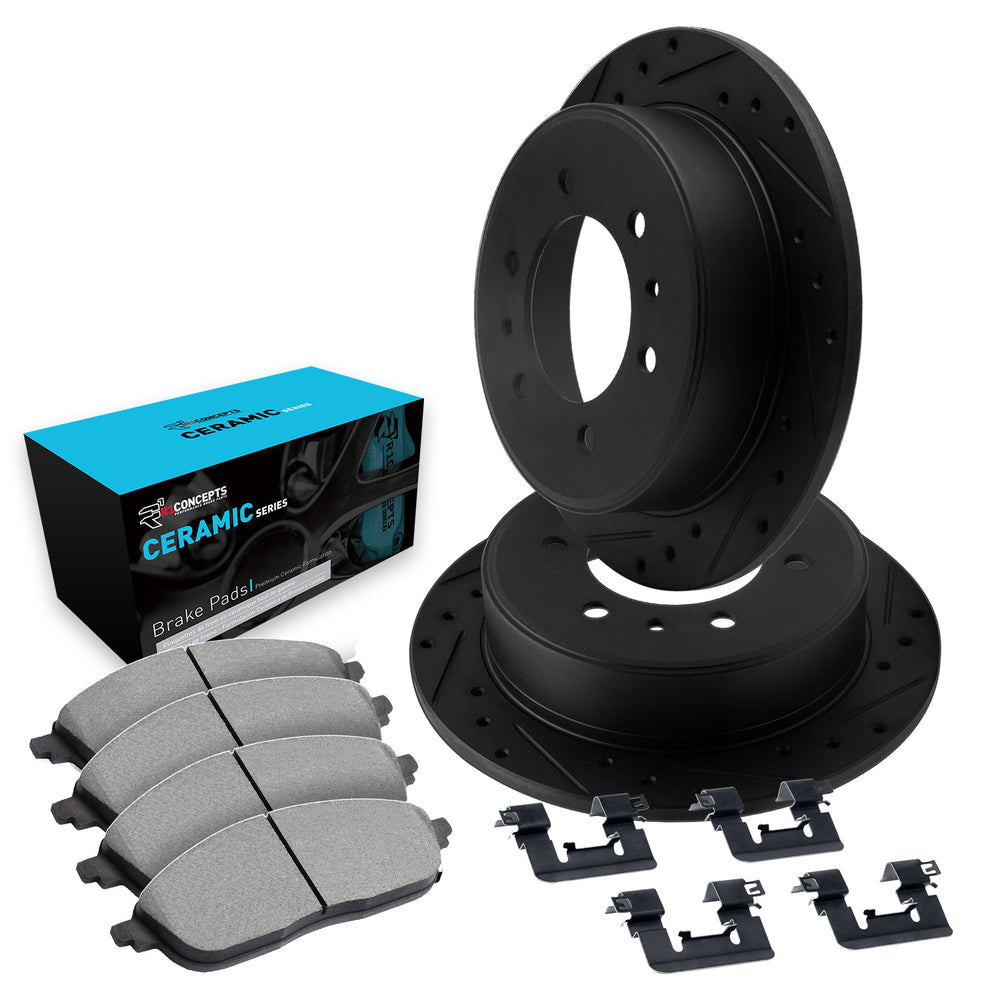 R1 Concepts black auto part