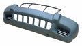Front Fascia for Select 1999-2001 Jeep WJ Grand Cherokees, Gray Textured Crown Automotive