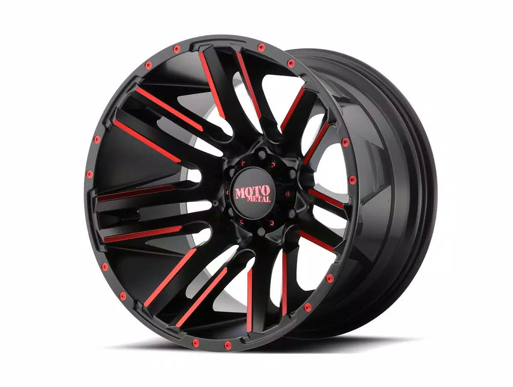 RAZOR 20x10 8x180.00 SATIN BLACK MACHINED (24 mm)