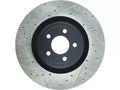 StopTech Slotted & Drilled Sport Brake Rotor - 2015 Ford Mustang GT - Front Right