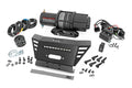 Rough Country Winch Plate 4500-LB Winch 10 Black Slimline Honda Pioneer 520 92079