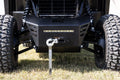 Rough Country Winch Plate 4500-LB Winch 10 Black Slimline Honda Pioneer 520 92079