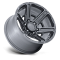 FUEL WHEELS GAMBIT 17X9 6X5.5 106 -12 PLTNM FLOW FORMED ALUMINUM PLATINUM FC892AX17906812N