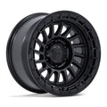 FUEL WHEELS HAVOC 18X9 6X135 87 1 M-BLK-GB-LP CAST ALUMINUM MATTE BLACK W GLOSS BLACK LIP FC897MB18906301