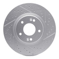 DFC 16-22 Hyundai Elantra Front Drill/Slot Geoperformance Rotors 5000 Advanced Brake Pads w/Hardware