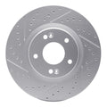 DFC 16-22 Hyundai Elantra Front Drill/Slot Geoperformance Rotors 5000 Advanced Brake Pads w/Hardware