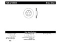 StopTech Nissan 370z / Infiniti G37 SportStop Cryo Drilled Front Right Rotor