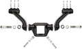 Rock Tamers 2.5 Hub Mudflap System Matte Black Stainless Steel Trim Plates 00110