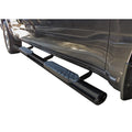 15C F150 SUPER CREW CAB SEMI GLOSS BLACK 4IN STRAIGHT SIDEBARS