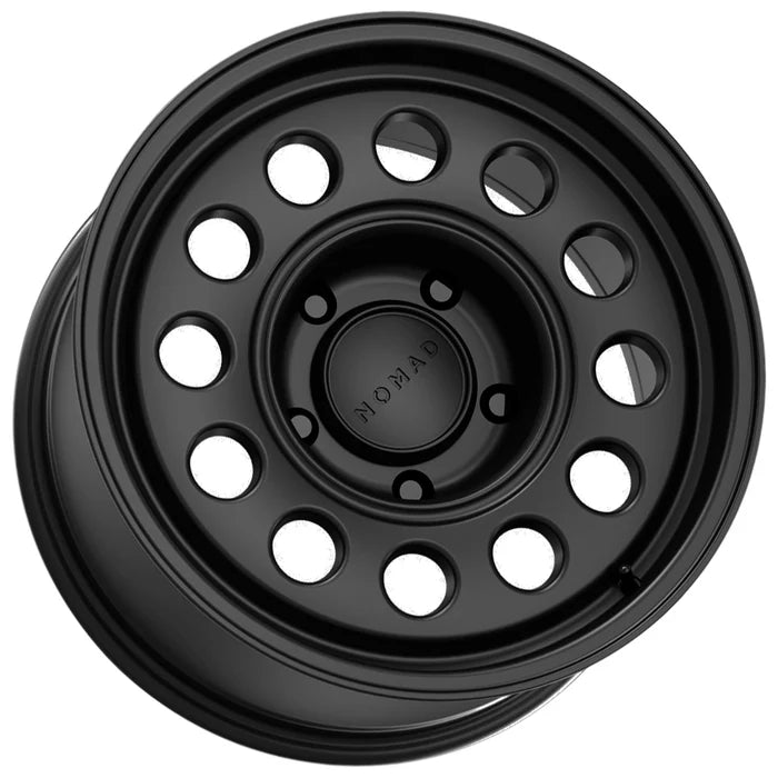 ***Discontinued***NOMAD N501SB CONVOY SATIN BLACK 18X8 5X130 25mm