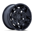 Wheel Pros GUARD 17X8.5 5X4.5 72 25 M-BLK BR028MX17851225