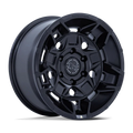 Wheel Pros GUARD 17X8.5 5X4.5 72 25 M-BLK BR028MX17851225