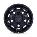 Wheel Pros GUARD 17X8.5 5X4.5 72 25 M-BLK BR028MX17851225