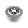 R1 Concepts Brake Rotors - Slotted - Black w/ Semi-Met Pads Hdw Fits Dodge Dakota