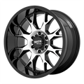 MO806 20X10 6X5.5 18MM GLOSS BLACK MACHINED