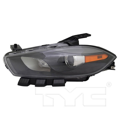 CAPA 1315 DG DART HALGN;BLK TRIM HEADLAMP ASSY LH