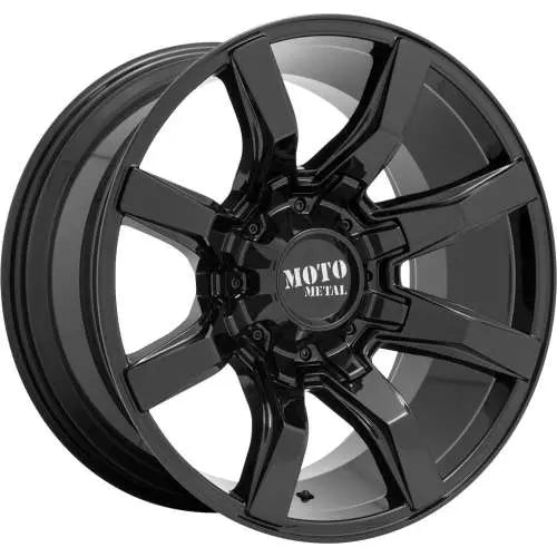 MO804 SPIDER 20X10 6X135/5.5 18MM GLOSS BLACK