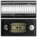 1517 CHRYSLER 200 HALOGEN W/ LED DRL BLACK TRIM 8 PINS HEADLIGHT OE RIGHT