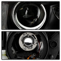 1517 CHRYSLER 200 HALOGEN W/ LED DRL BLACK TRIM 8 PINS HEADLIGHT OE RIGHT