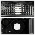 1517 CHRYSLER 200 HALOGEN W/ LED DRL BLACK TRIM 8 PINS HEADLIGHT OE RIGHT