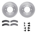 R1 Concepts E- Line Series Brake Rotor with Ceramic Brake Pads Hdw Fits Chevrolet Silverado