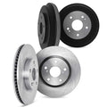 DFC 84-89 Jeep Comanche Front & Rear Rotors includes Drums