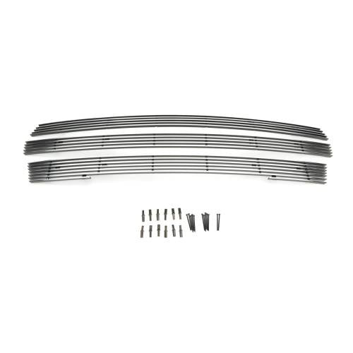 Billet Grille Polished Aluminum 3 Pc Overlay