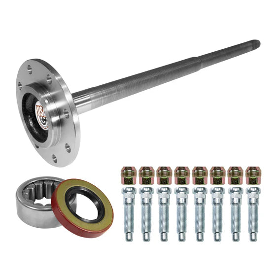 Rear Axle Kit Fits GM 9.5 Diff 33 Spline 8 Lug 33-5/16 Long