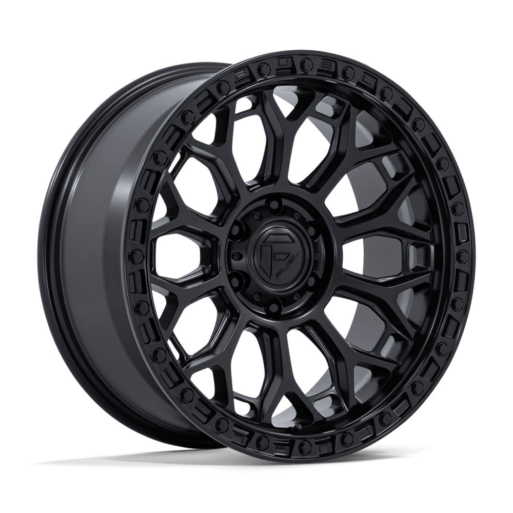 FUEL WHEELS TALON 17X8.5 6X5.5 106 25 BLK-OUT CAST ALUMINUM BLACKOUT FC901MX17856825