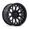 FUEL WHEELS TALON 17X8.5 6X5.5 106 25 BLK-OUT CAST ALUMINUM BLACKOUT FC901MX17856825