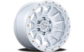 FUEL WHEELS FORTRESS 17X8.5 6X120 66.9 0 M-BLK GBLK CAST ALUMINUM MATTE BLACK W GLOSS BLACK LIP FC884MB17857700