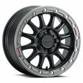Raceline Wheels ALPHA BLACK W GUNMETAL RING 15X10 5X114.3 25