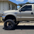 FOLSOM 20x9 5x127.00 GLOSS BLACK MILLED (18 mm)