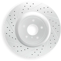 DFC 00-02 Spartan 340 Motorhome Front Right Drilled & Slotted Geoperformance Rotor