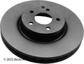 R1 Concepts E- Line Series Brake Rotor with Ceramic Brake Pads Hdw Fits Mercedes-Benz SLC300