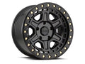 RENO 17x9.0 5/127 ET18 CB71.6 MATTE BLACK W/BRASS BOLTS