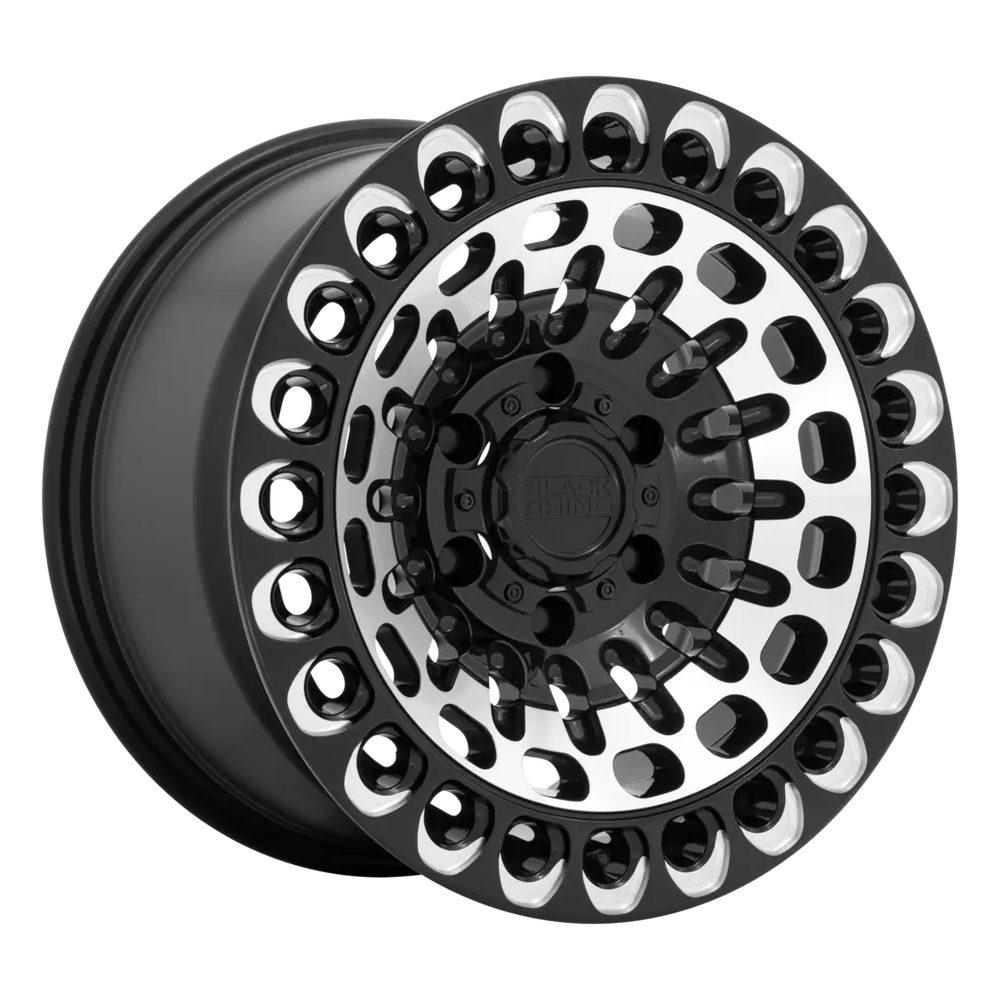 BRLBY 17X9.5 6X120 G-BLK MCH-FC MILL 12MM