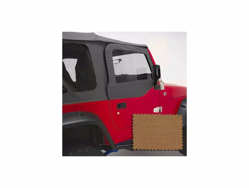 Rugged Ridge Upper Soft Door Kit Spice 97-06 Jeep Wrangler