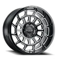 Aluminum Wheels 20x9 Warp 955M Milled Gloss Black 0 Offset 6 on 139.7 Bolt Pattern 106.1 Bore Raceline
