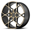 Wheel Pros KM695 22X9 5X4.25 S-BLK TINT 35MM KM69522945935