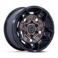 Wheel Pros GUARD 17X8.5 6X5.5 106 25 M-BLK BR028MX17856825