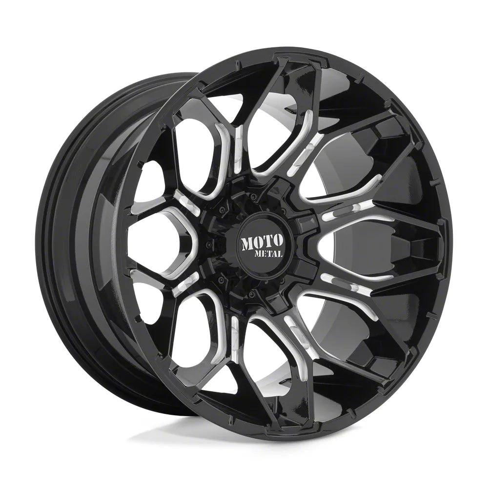 MO808 20X9 8X6.5 00MM GLOSS BLACK MILLED