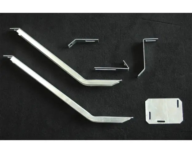 1517 TRANSIT 350 DUAL REAR WHEEL BRACKET W/2 LONG BOARDS GALVINIZED CLASSIC (BOARDS SEPARATE)